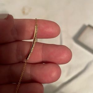 Nadri CZ bar bracelet